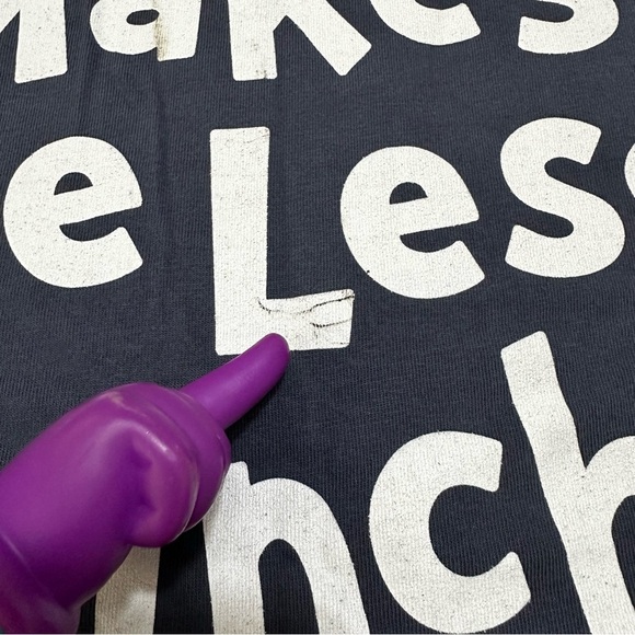 Life is Good Grinch Dr. Suess Blue Long Sleeve Crusher Men’s L - Picture 7 of 7